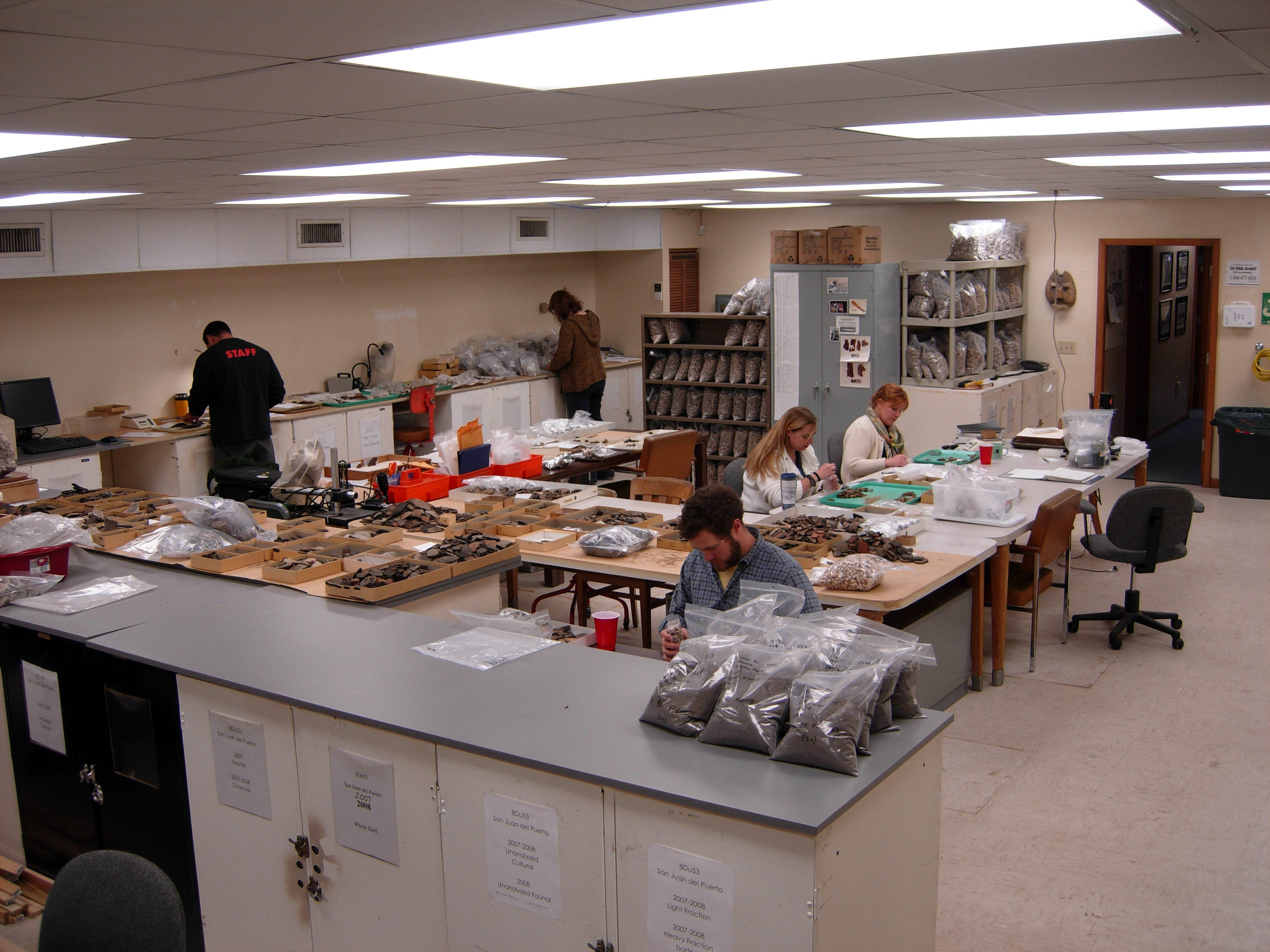 inside lab